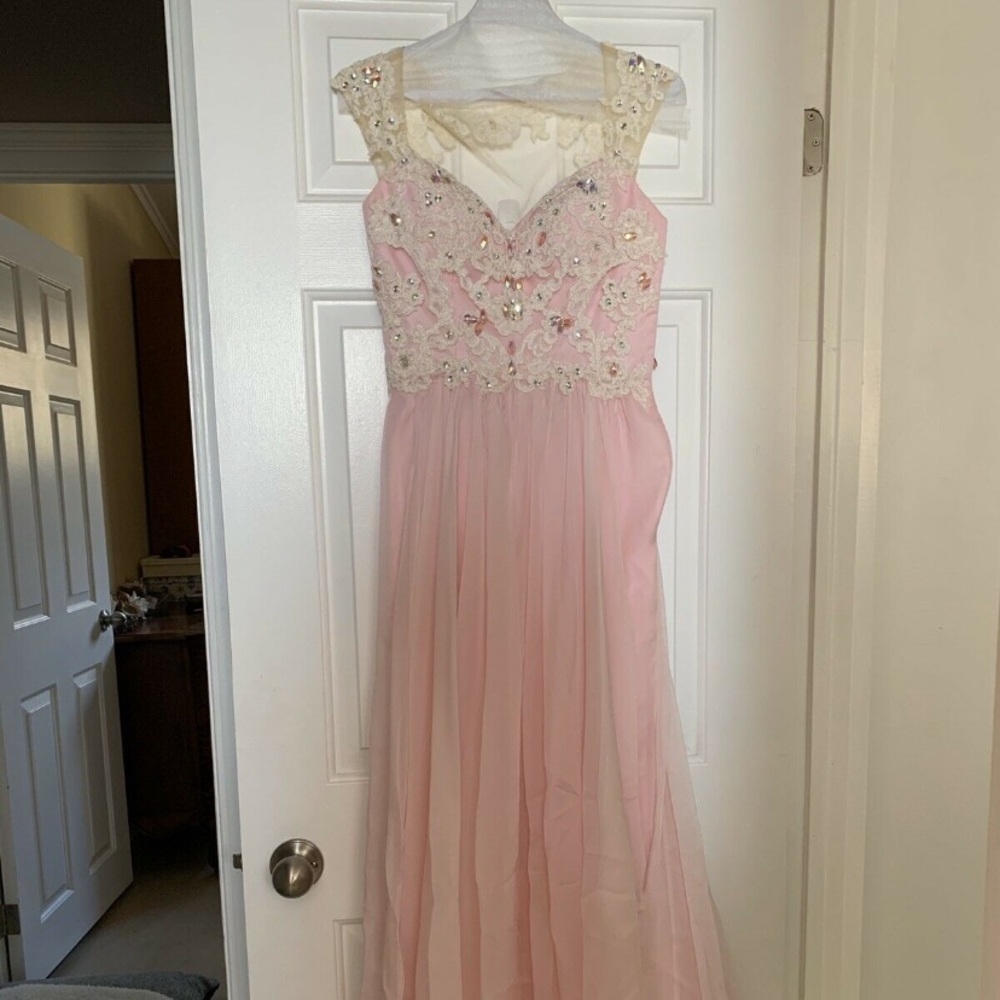 Blush Prom Dress Size 0